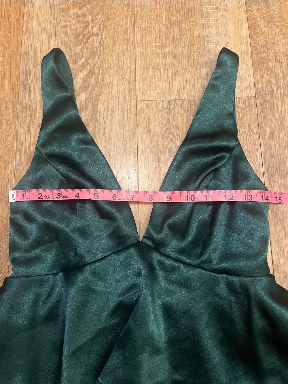 NEW Lulus Green Tiered Mini Dress Satin Sleeveless Holiday Cocktail Small S NWT - Picture 11 of 14